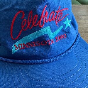 Vintage 1990 Minnesota SnapBack hat